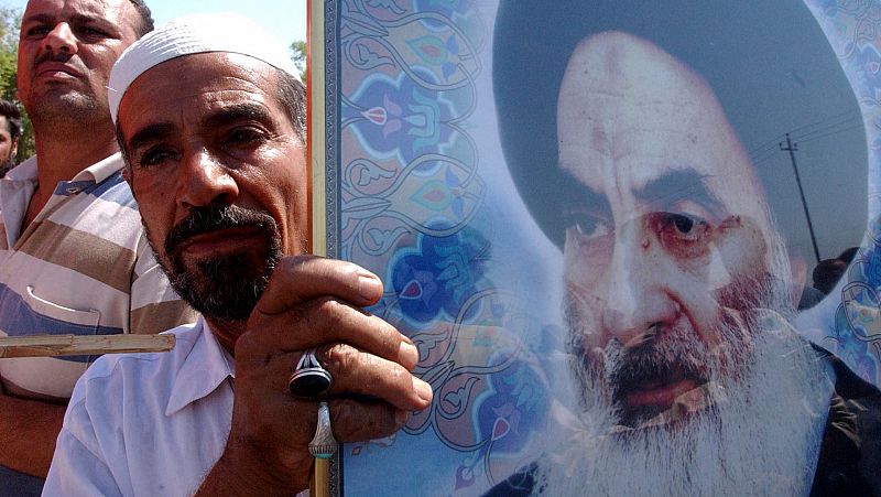España a las 8 Fin de Semana - Al-Sistani, la autoridad religiosa chií más respetada en Irak y por fieles en todo el mundo - Escuchar ahora