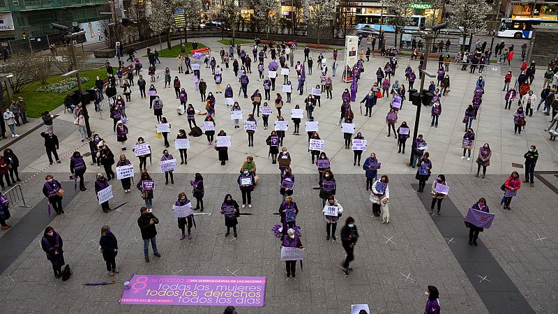 24 horas - Las calles españolas reclaman la igualdad real en un 8M marcado por la pandemia - Escuchar ahora