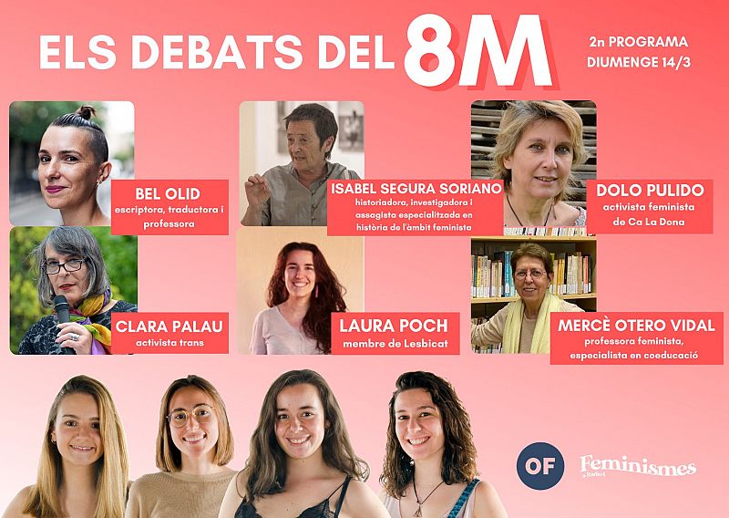 Feminismes a Ràdio 4 - Segon debat del 8M