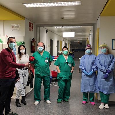 Las mañanas de RNE con Íñigo Alfonso - La planta de neumología, la 'zona cero' del hospital Puerta de Hierro de Majadahonda: \"Nos vimos desbordados\" - escuchar ahora