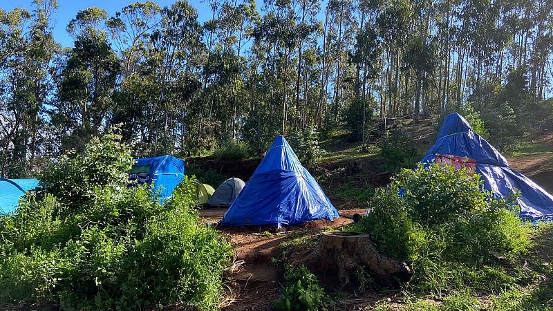 14 horas - Las personas migrantes denuncian las malas condiciones del campamento de Canarias - Escuchar ahora