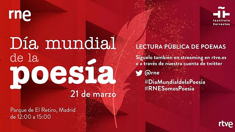 Más cerca - RNE y el Instituto Cervantes celebran el Día de la Poesía - Escuchar ahora