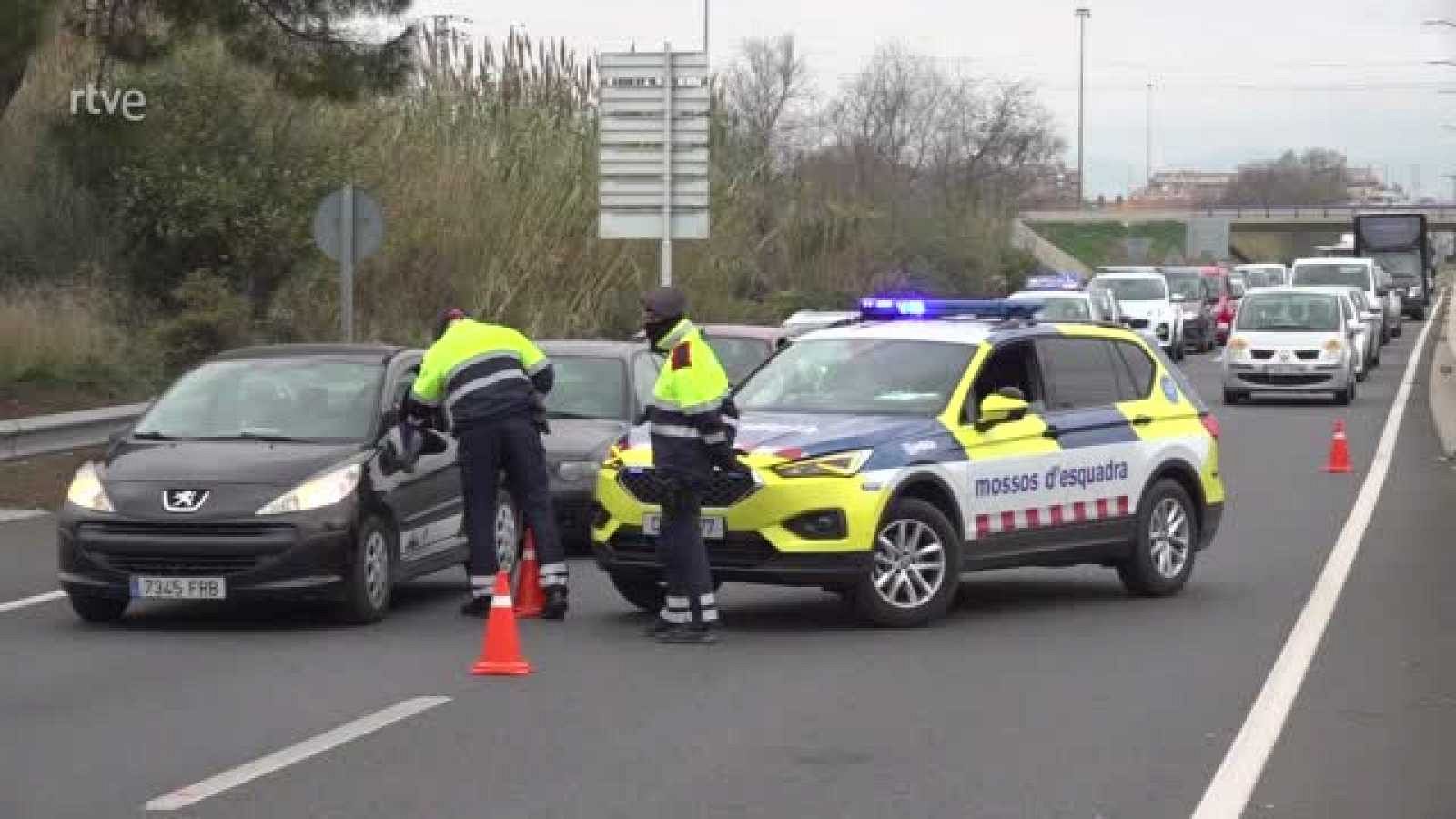 L'aixecament del confinament comarcal dispara la mobilitat