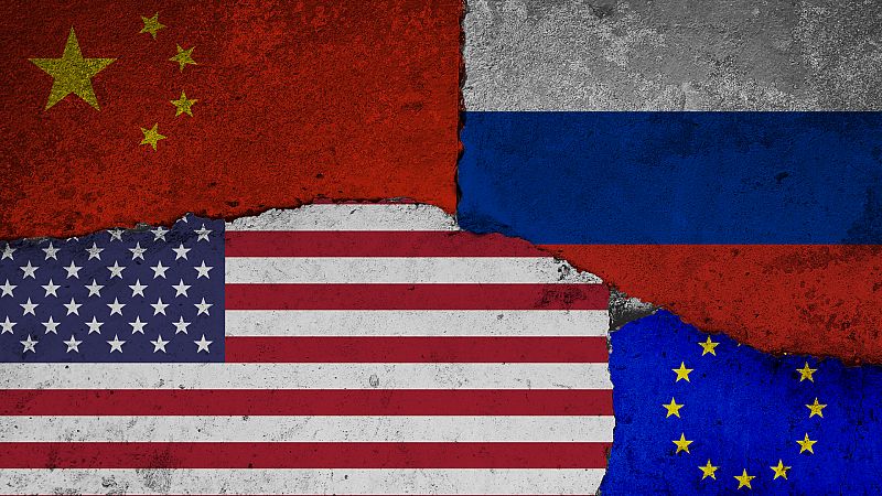 24 horas - Mesa del mundo: Europa y EE.UU. vs. China y Rusia - Escuchar ahora