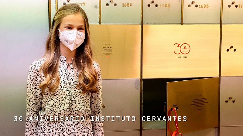 La ventana del Cervantes - La Princesa de Asturias abre el 30 aniversario del Cervantes- 27/03/21 - Escuchar ahora