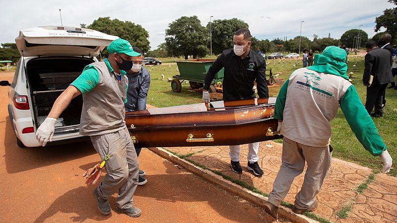 24 horas - Da Silva: "La sociedad brasileña ha reaccionado con 3.000 muertes diarias" - Escuchar ahora