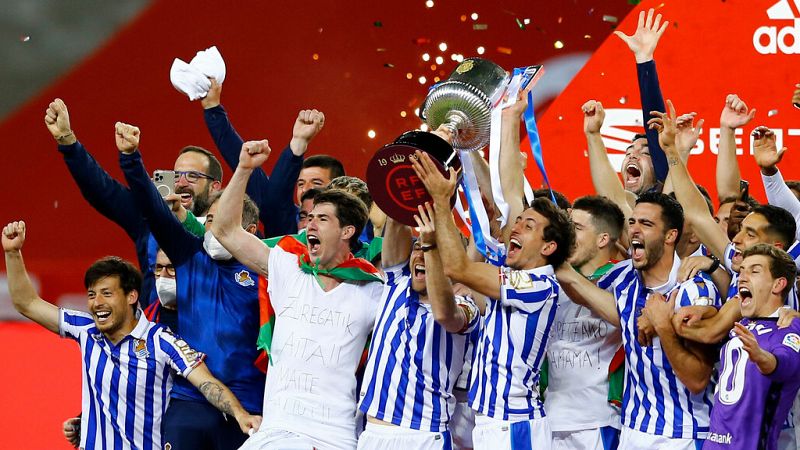 La Real Sociedad gana su tercera Copa del Rey