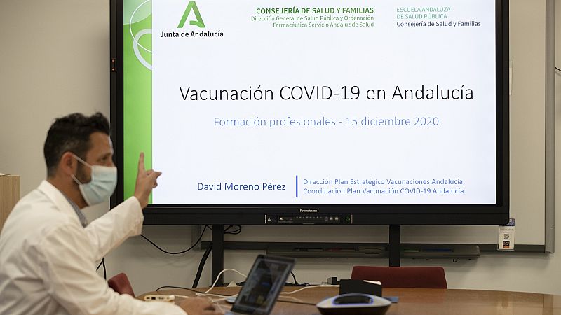 Crónica de Andalucía - La Junta espera que la vacunación de Janssen empieze en días - Escuchar ahora