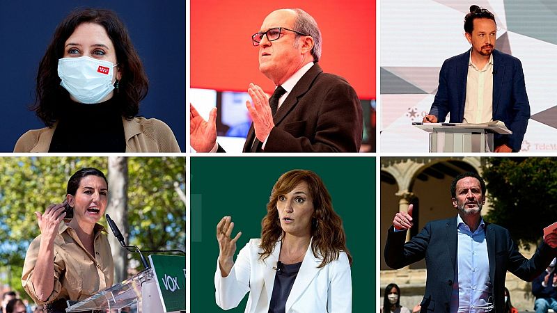 24 horas - Día de campaña madrileña marcado por las encuestas electorales - Escuchar ahora