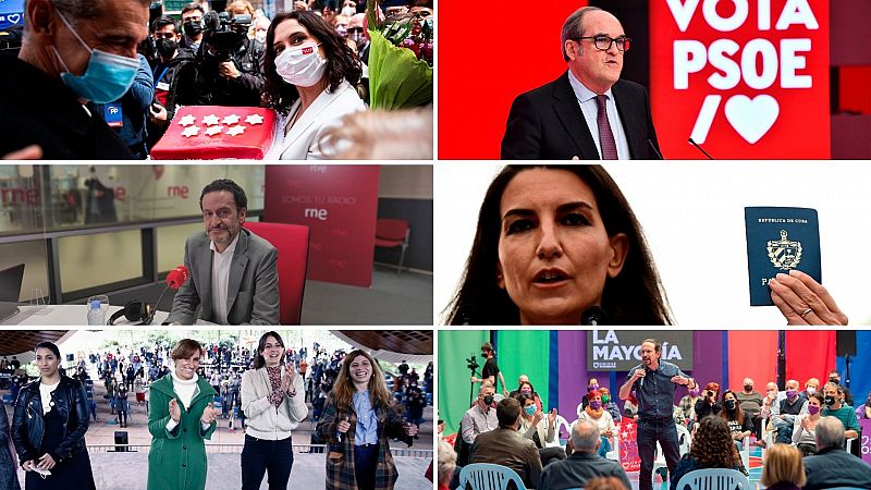 14 horas - Cuenta atrás en Madrid con la crispación al alza y las encuestas a favor del PP - Escuchar ahora 