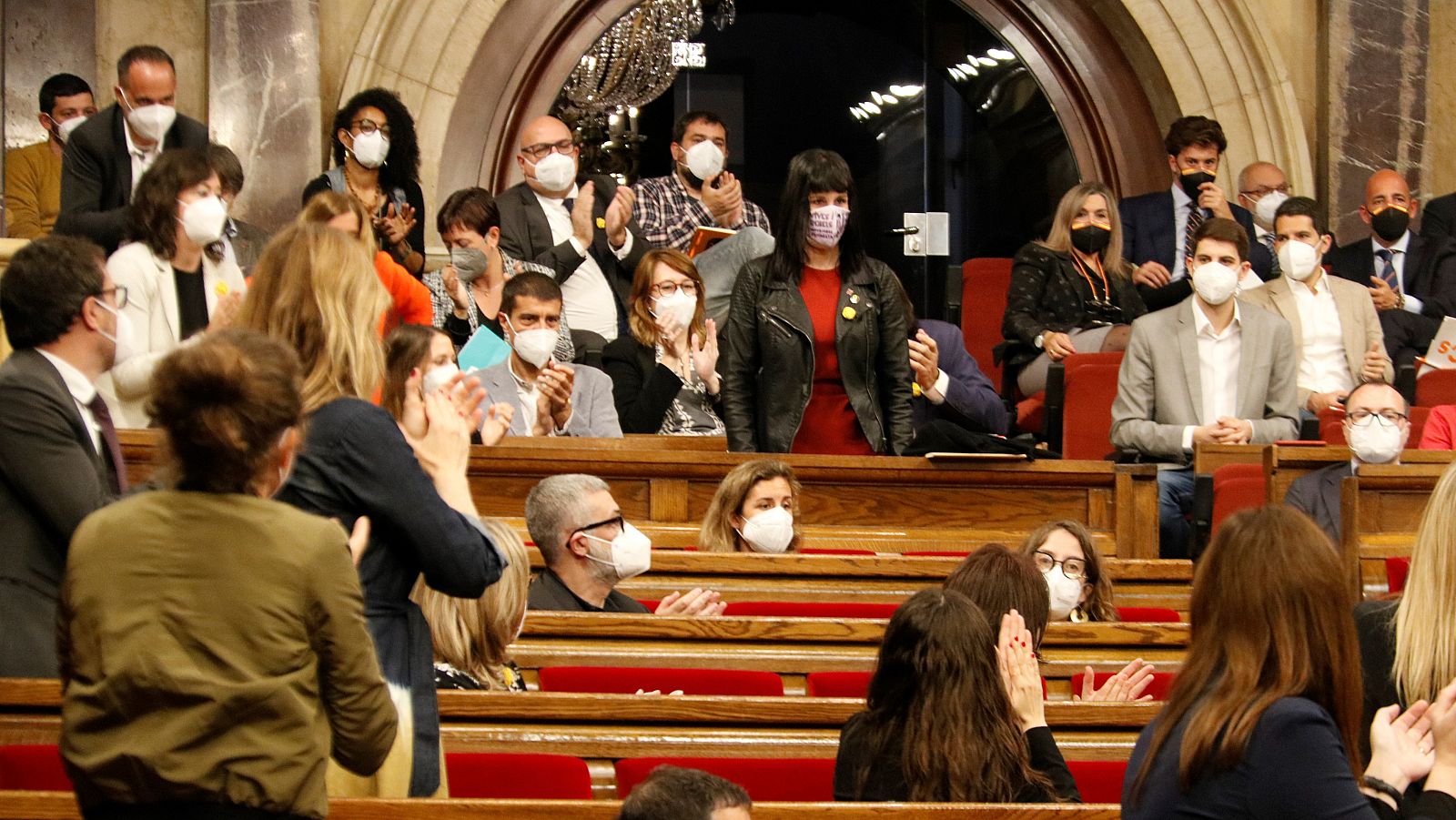 Aurora Madaula substitueix Cuevillas a la Mesa del Parlament