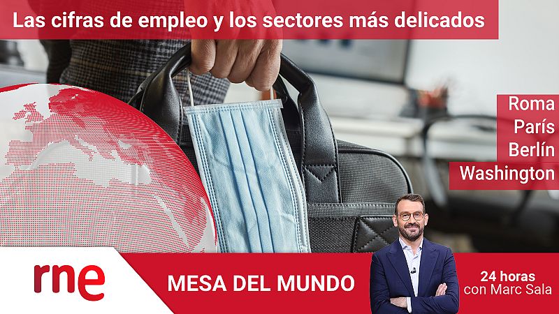 24 horas - Mesa del Mundo: desempleo en pandemia - Escuchar ahora