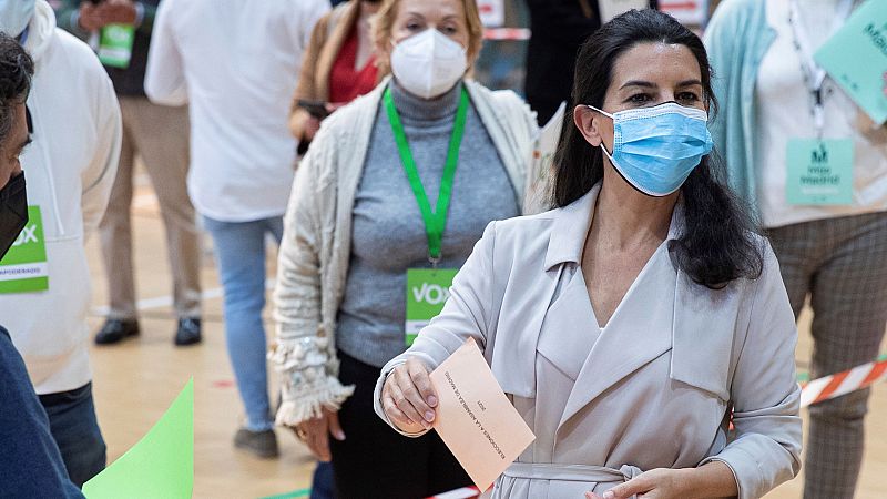 Especiales informativos RNE - Vox celebra haber "frenado a la izquierda" en Madrid