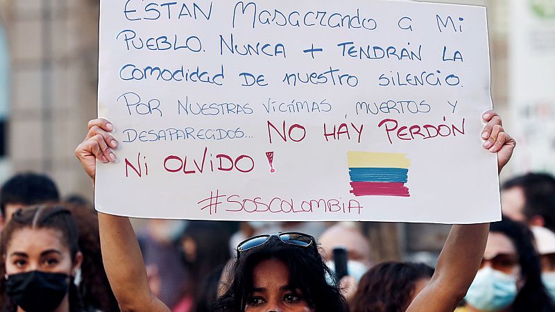 Cinco continentes - Colombia: la situación está «salida de toda madre» - Escuchar ahora