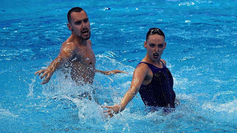 Pau Ribes, referente en natación artística