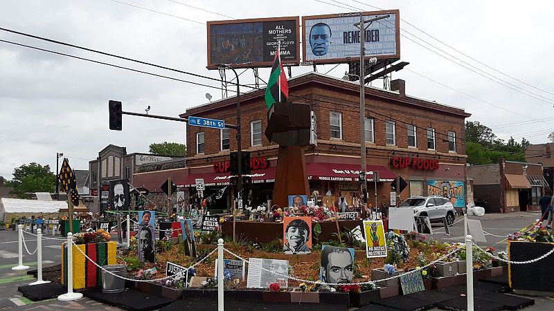 Las mañanas de RNE con Íñigo Alfonso - Minneapolis reivindica el 'Black Lives Matter' un año después de la muerte de Floyd - Escuchar ahora 