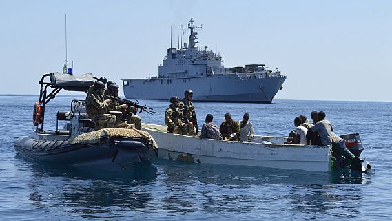 Españoles en la mar