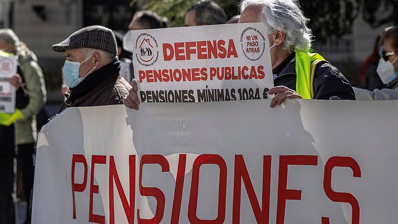 España a las 8 Fin de Semana - Los pensionistas vuelven a las calles: "Las reformas que se están pactando en Bruselas a espaldas de pensionistas y trabajadores son lesivas" - Escuchar ahora
