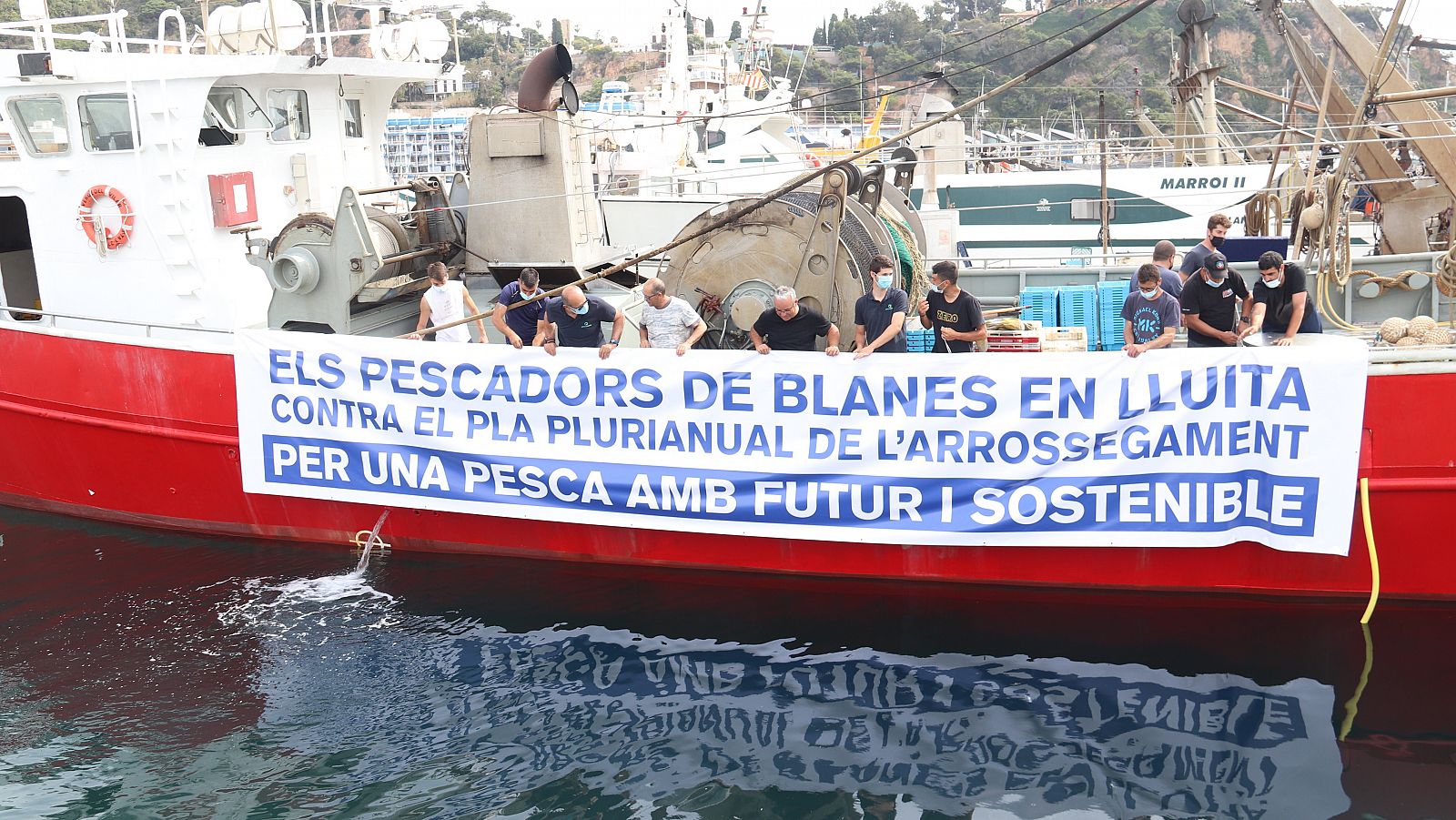 El sector de la pesca fa vaga per protestar contra els plans de la UE