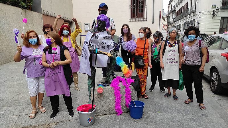 Más cerca - Las empleadas del hogar exigen un trabajo decente - Escuchar ahora