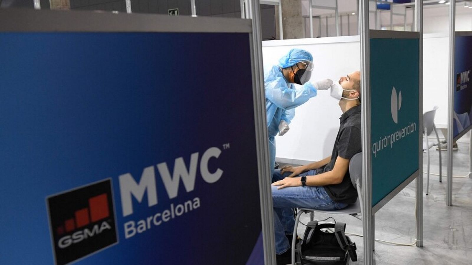 El MWC s'estrena amb mesures excepcionals contra la covid-19