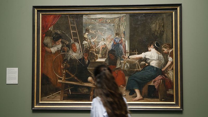 24 horas - El Prado muestra "Las hilanderas" de Velázquez tal y como él las pintó - Escuchar ahora