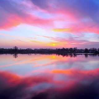 Reflejos en el agua