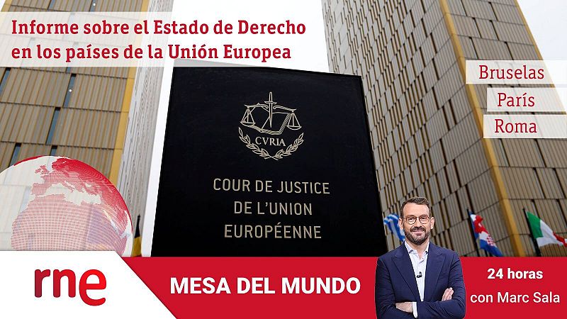 24 horas - Mesa del mundo: Estado de Derecho en los países de la UE - Escuchar ahora