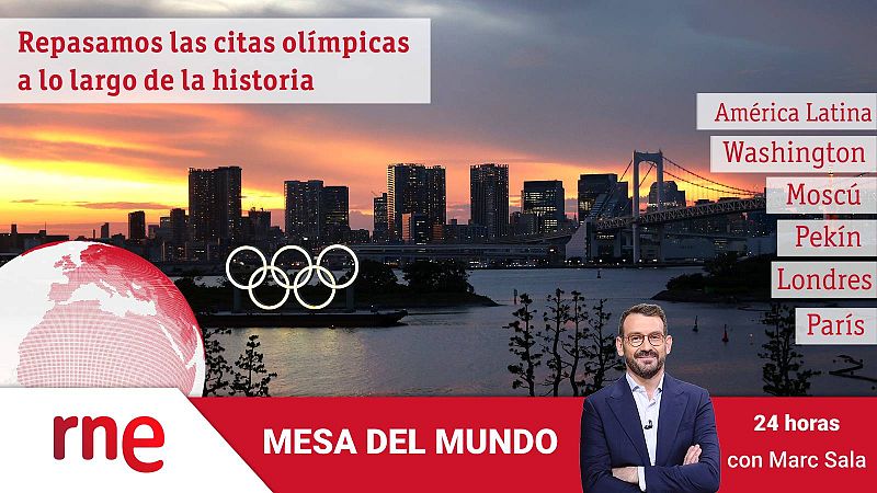 24 horas - Mesa del mundo | ¿Qué supone la celebración de unos Juegos Olímpicos? - Escuchar ahora