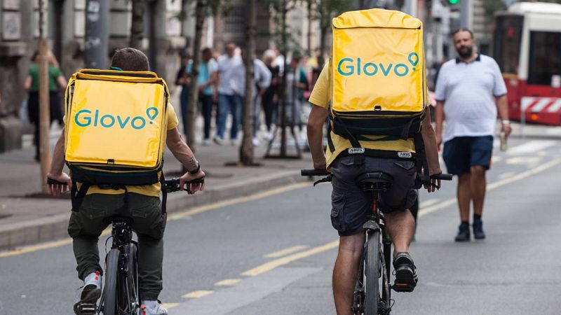 Els treballadors de Glovo comencen la vaga per reclamar una contractaci� directa