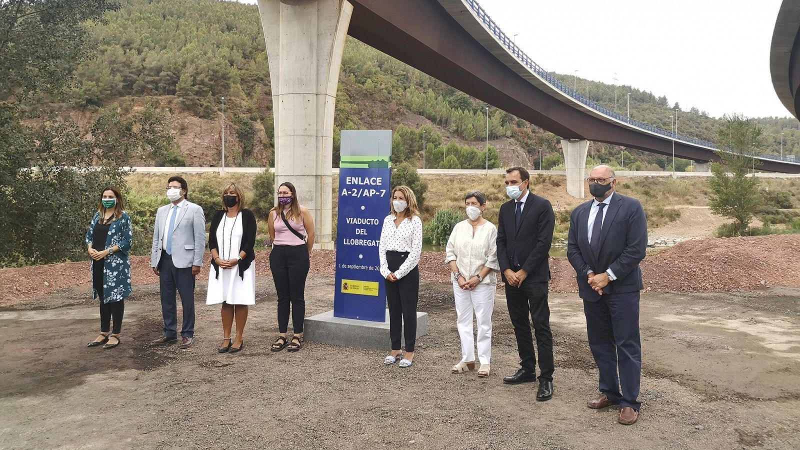 Inaugurat l'enllaç viari entre l'A-2 i l'AP-7 a Castellbisbal