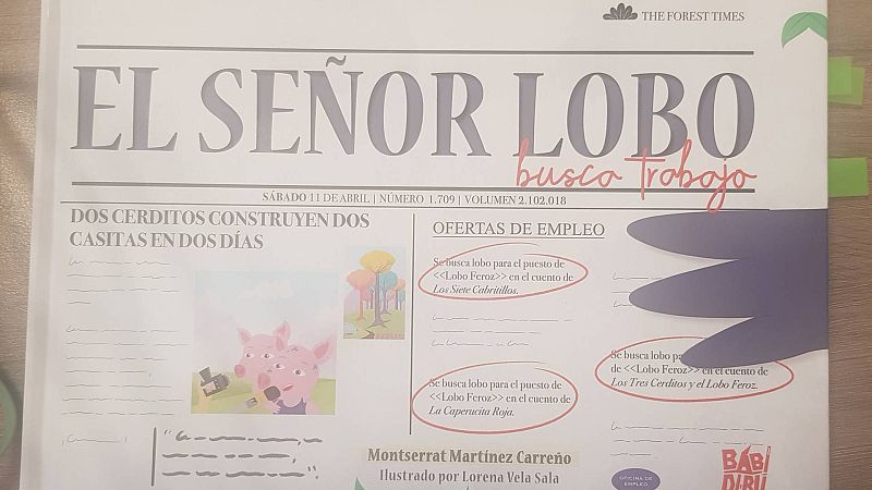 La pequeteca - 'El señor Lobo busca trabajo '- 20/09/21 - Escuchar ahora