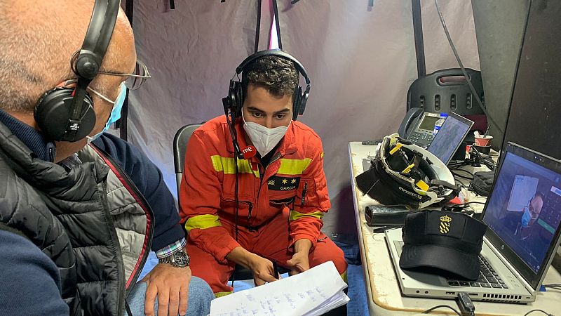 Más cerca - Funciones de un dron científico en el volcán de La Palma - Escuchar ahora 