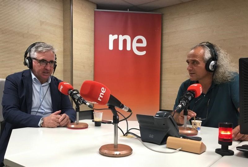 RNE Murcia. Entrevista con Leandro Sánchez y Pedro García sobre el Mar Menor - Escuchar ahora