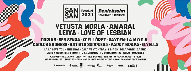 Vuelve el Sansan Festival de Benicassim - 11/10/21 - Escuchar ahora