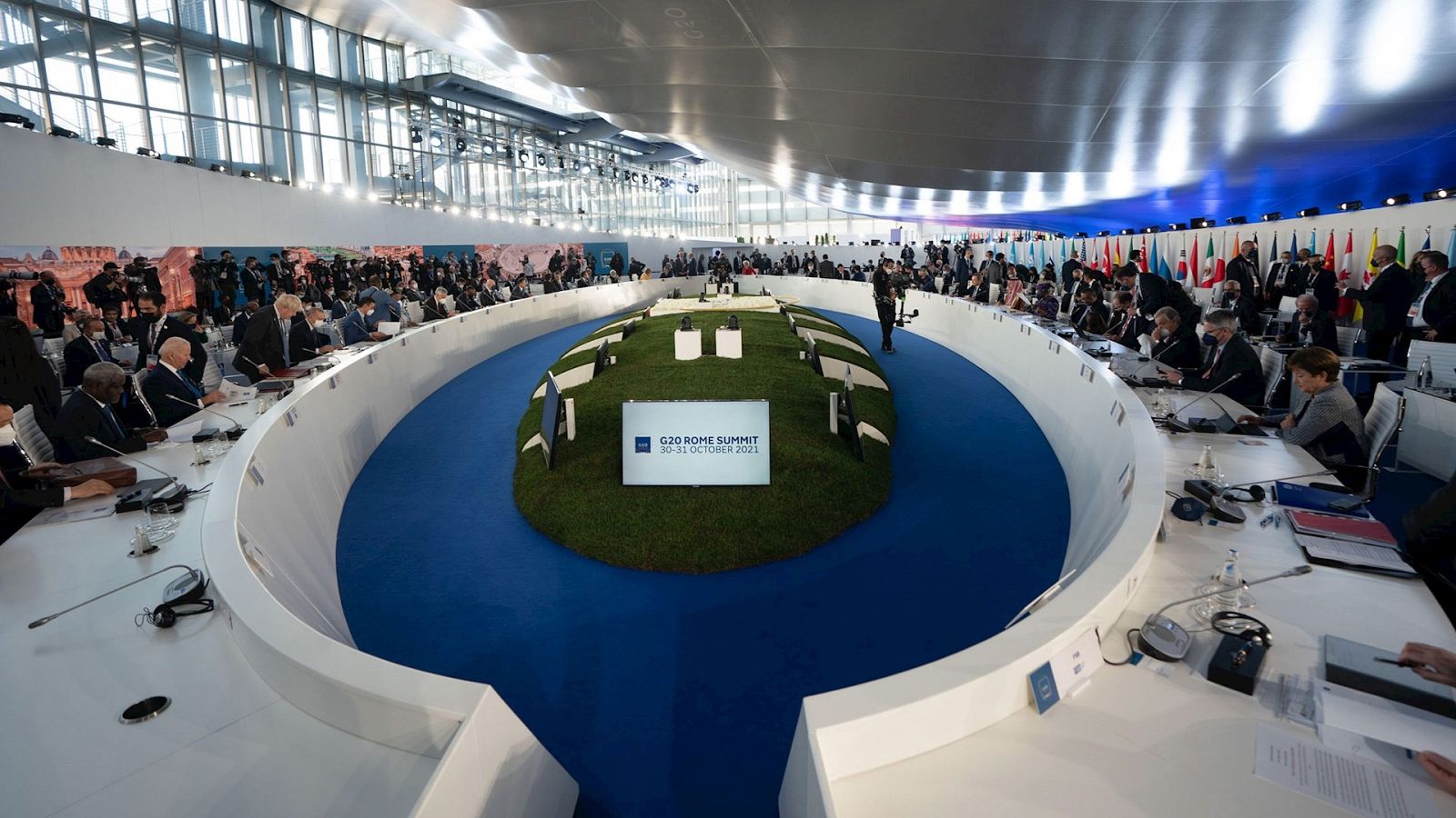 14 horas Fin de Semana - Los líderes del G20 acuerdan limitar el calentamiento global en 1,5 grados - Escuchar ahora