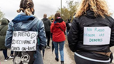 Manifestació contra el preu de la llum