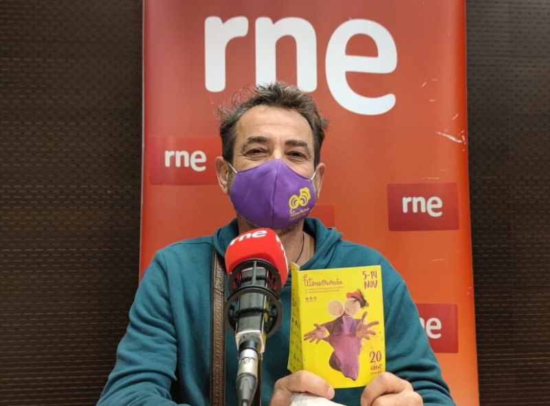 RNE Murcia. Entrevista con Ángel Salcedo, director de Títeremurcia