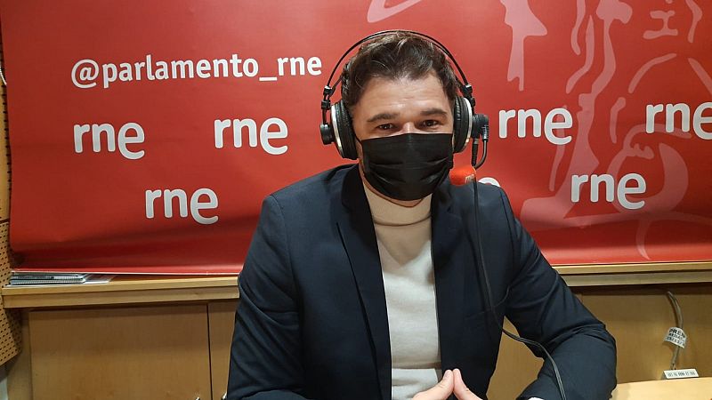 Parlamento - Radio 5 - Rufián (ERC): "Tocar la indemnización por despido en la reforma laboral es imprescindible" - Escuchar ahora