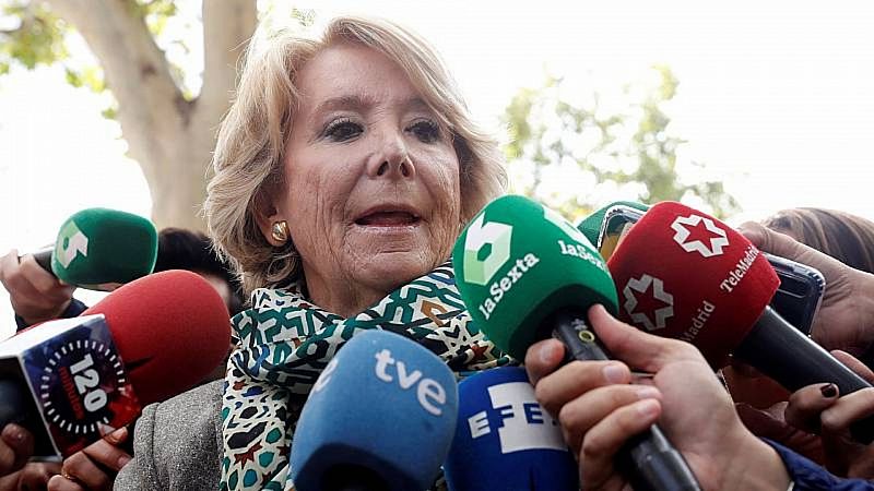14 horas - La Fiscalía Anticorrupción pide imputar a Esperanza Aguirre por eliminar 135 camas en un hospital público - Escuchar ahora