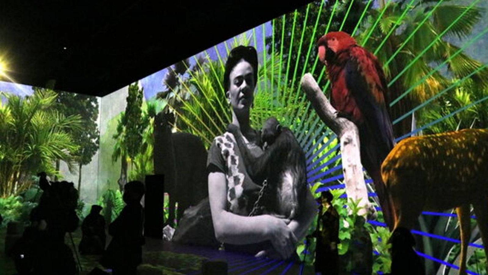 El centre IDEAL s'endinsa en la vida de Frida Kahlo a través d'una biografia immersiva d'art digital