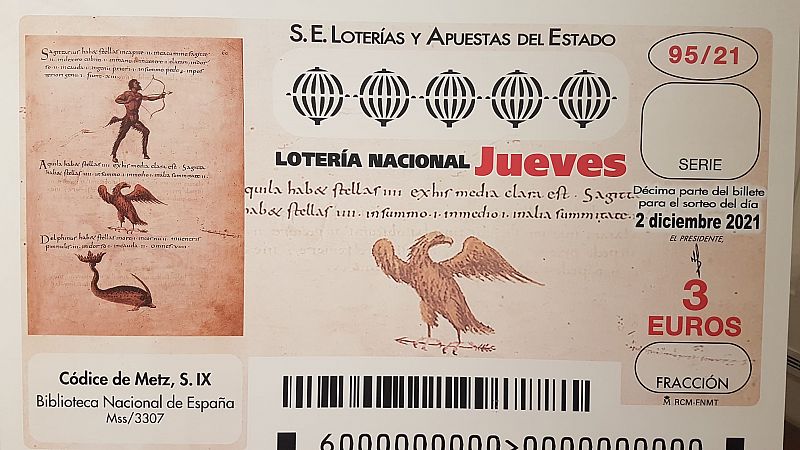 Biblioeca Nacional: Más que libros - Manuscritos en la Lotería