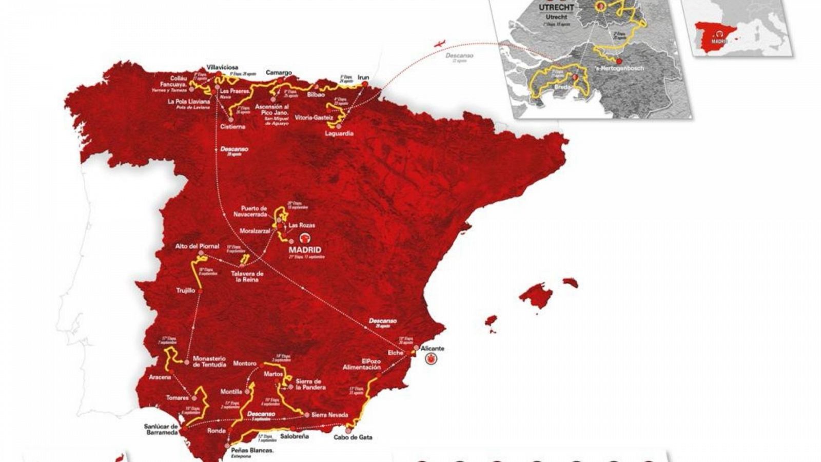 Radiogaceta de los deportes - ¿Cómo será el recorrido de La Vuelta 2022? - Escuchar ahora