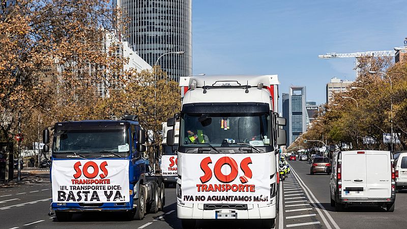24 horas - Acuerdo para desconvocar la huelga de transportistas - Escuchar ahora