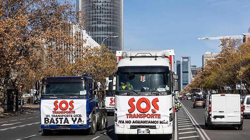 Las mañanas de RNE con Íñigo Alfonso - Los transportistas, vigilantes tras el acuerdo con el Gobierno - Escuchar ahora 