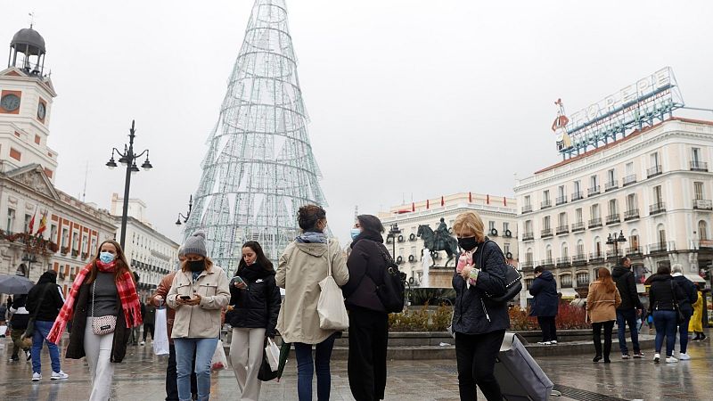 14 horas - Aforo de 7.000 personas con mascarilla para las campanadas en la Puerta del Sol - Escuchar ahora