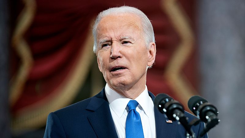 Boletines RNE - Biden acusa a Trump de instigar el asalto al Capitolio por no aceptar el resultado electoral  - Escuchar ahora