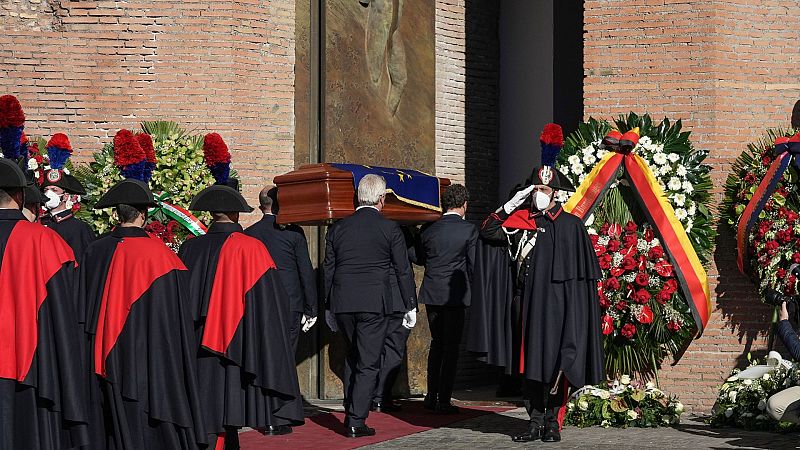 14 horas - Despedida a David Sassoli con un funeral de Estado en Roma - Escuchar ahora