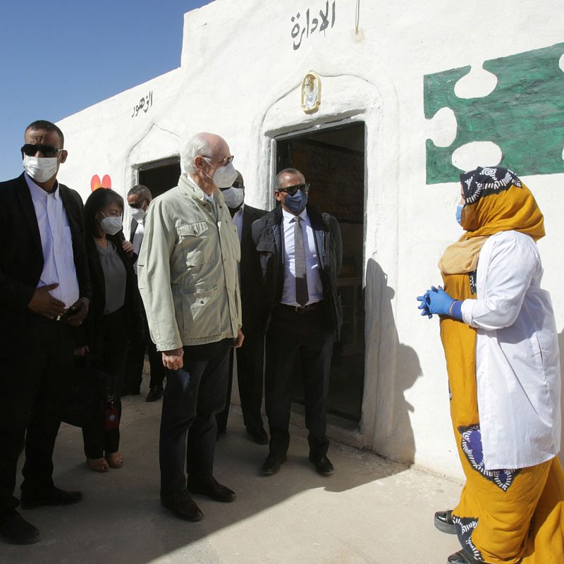 Las mañanas de RNE con Íñigo Alfonso - De Mistura escucha las reivindicaciones del Frente Polisario en Tinduf - Escuchar ahora 