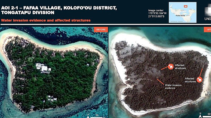 Cinco Continentes - Analizamos la erupción volcánica que ha afectado a Tonga - Escuchar ahora